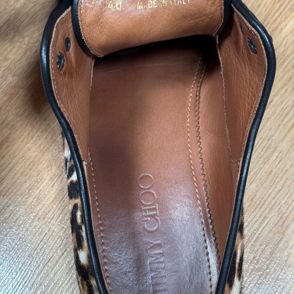 Jimmy Choo Leopard Print Oxfords - Picture 6 of 9